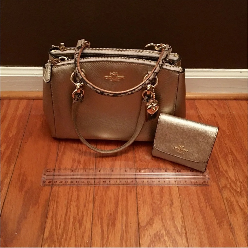 Coach purse and wallet set